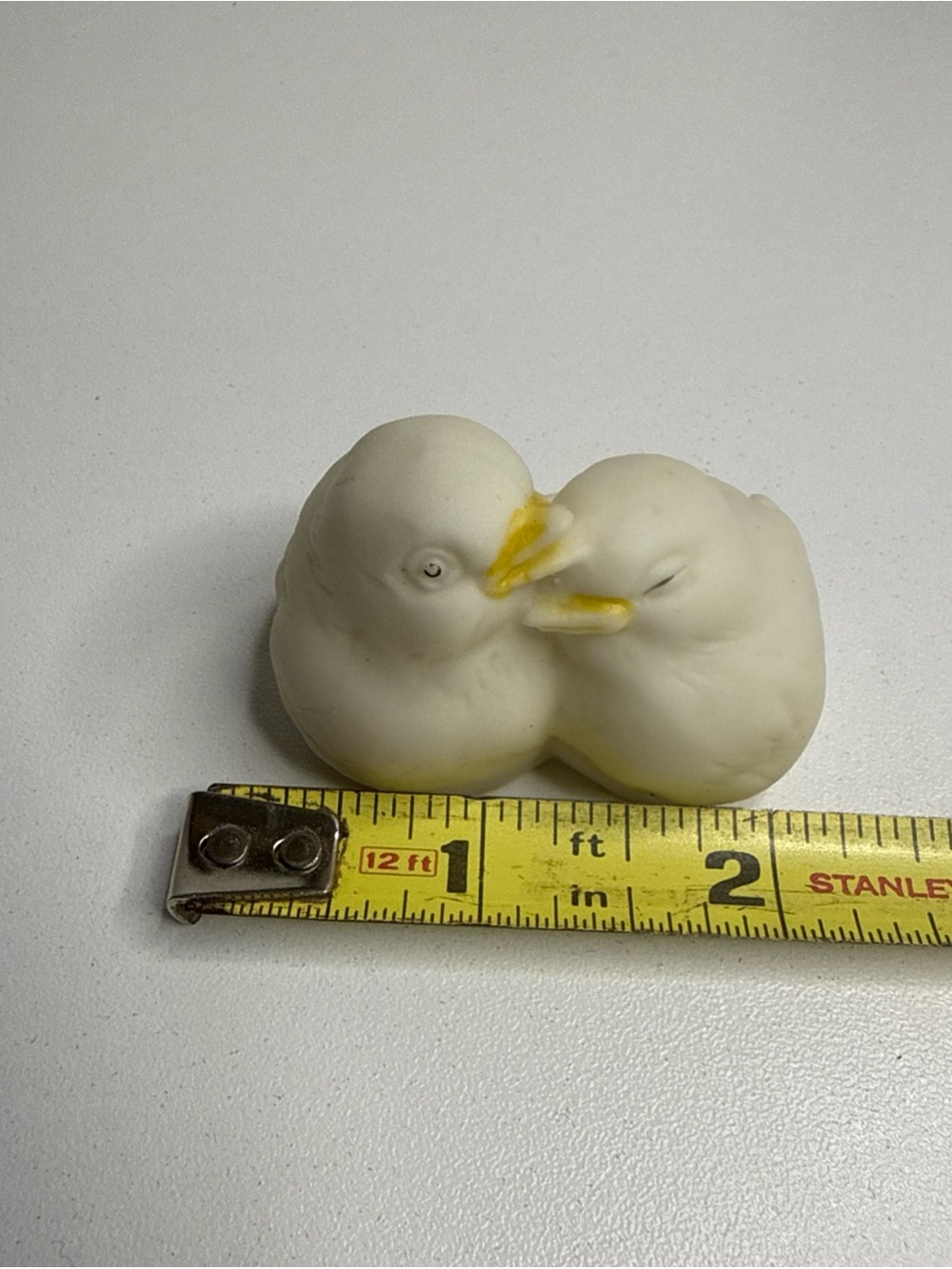 Dept 56 Bisque Love Birds figurines vintage snowbirds Collectable